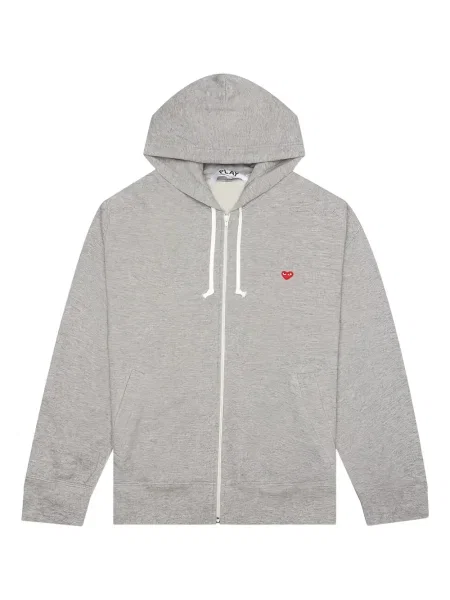 Bluza Comme Des Garcons Play w serca szara