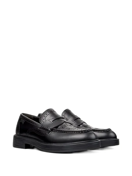 Pantofi loafer Camper din piele negru