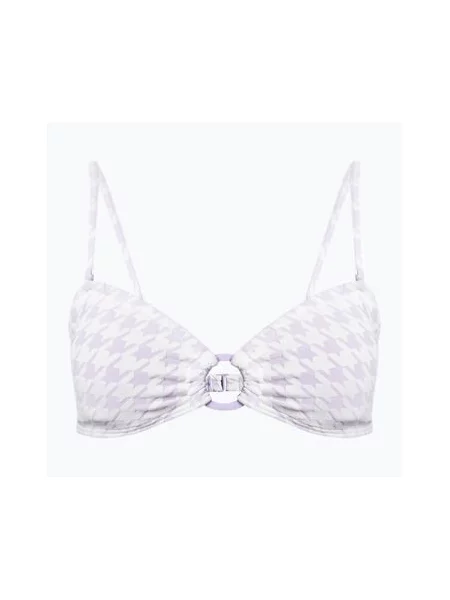 Купальник суцільний ROXY Check It Bandeau purple rose фіолетовий