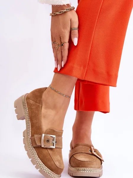 Loaferke Filipczyk iz semiša bež