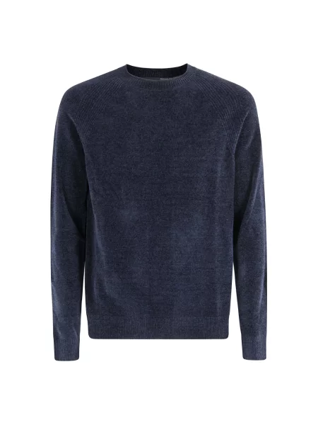 Sweter Rrd niebieski