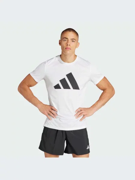 Adidas Футболка спортивна Перероблений білий