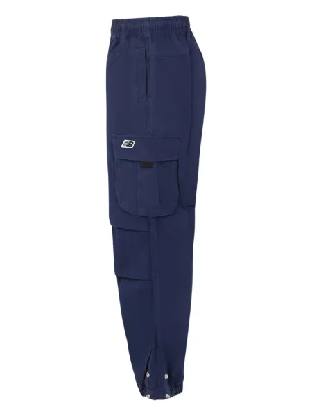 Spodnie cargo dziecięce New Balance niebieskie