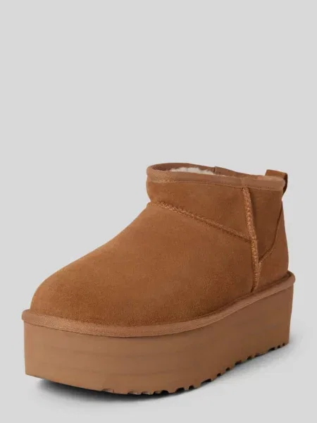 UGG Classic Ultra Mini Platform śniegowce brązowy