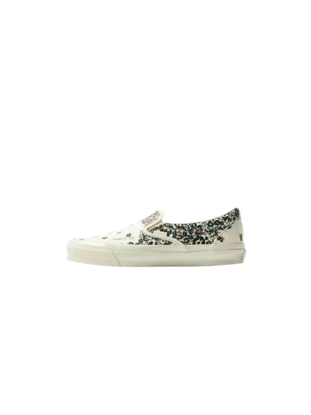 Sneakersy Vans wsuwane klasyczne białe