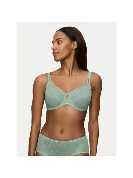 Triumph Nedrček s kostjo Signature Sheer zelena