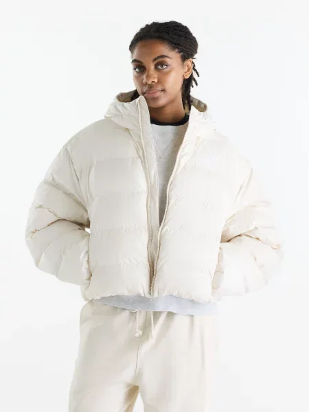 Демісезонна куртка New Balance Boston Puffer перероблений білий