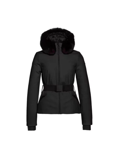 Kurtka puchowa Goldbergh softshell czarna