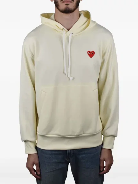 Hanorac cu glugă Comme Des Garçons Homme cu autograf