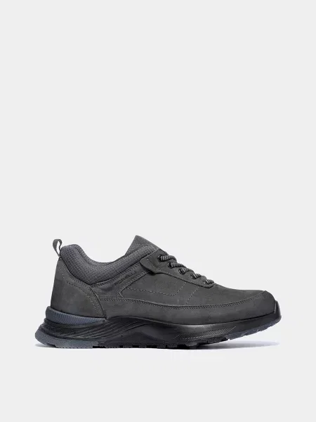 Кросівки повсякденні Forelli нубук/текстиль сірий