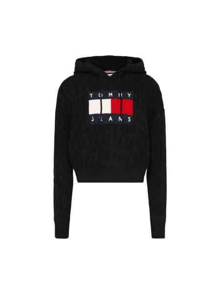 Geacă de blugi Tommy Hilfiger negru