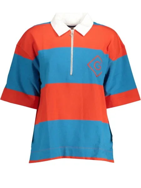 Polo Gant cu mâneci scurte roșu