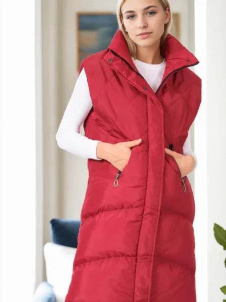 Vestă Dewberry bordo