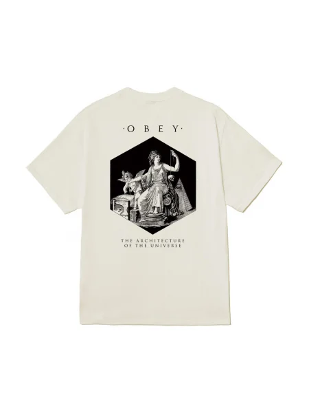 Retro póló Obey fehér