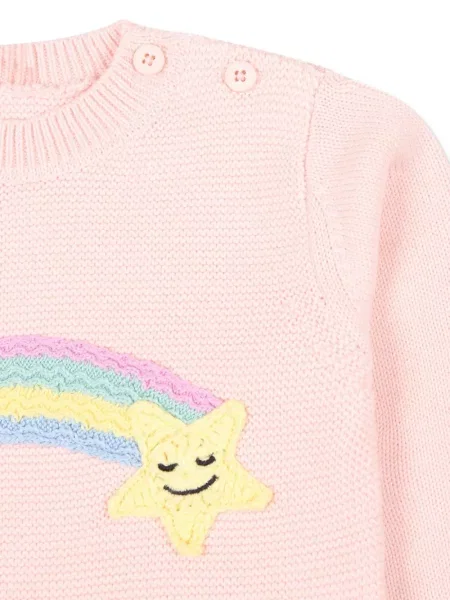 Sweter dziecięcy Stella Mccartney różowy