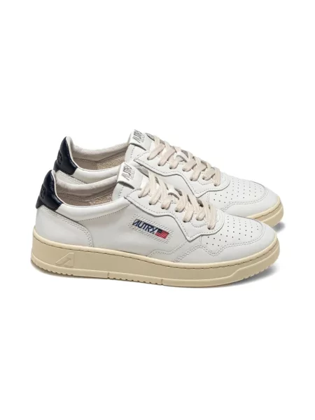 Sneakers Autry Medalist Low Wom White/ Space EUR 40 niebieskie