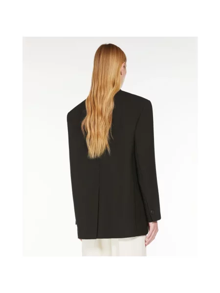 Marynarka Weekend Max Mara wełniana czarna