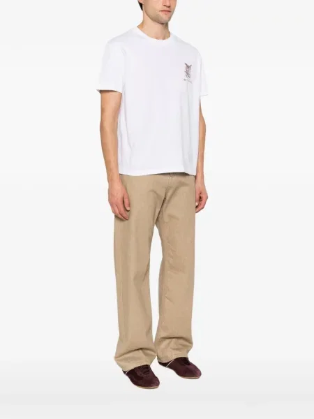 Tricou Etro cu imagine alb