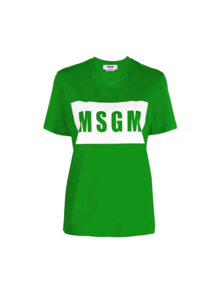 Koszulka Msgm zielona