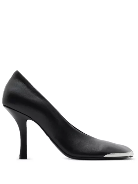 Pantofi cu toc Burberry din piele negru