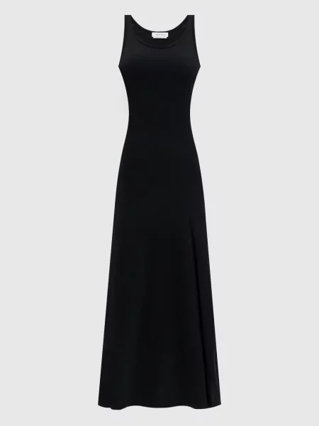 Сукня з вишивкою логотипа Alexander Mcqueen чорна