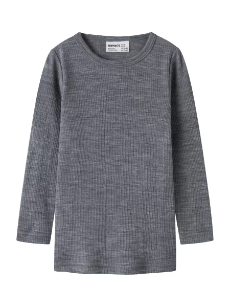 NAME IT Tricou NMNWAX bazalt gri