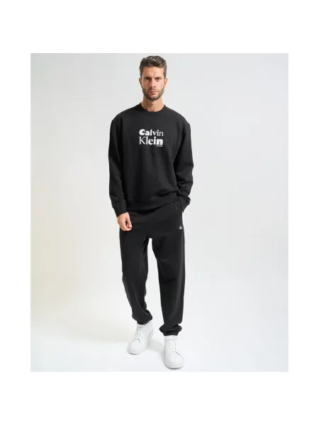 Calvin Klein Spodnie Mężczyzna L Stylowe Spodnie czarny