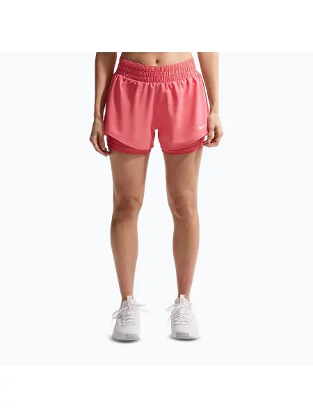 Шорти для бігу Nike One Dri-FIT sea coral/white білі