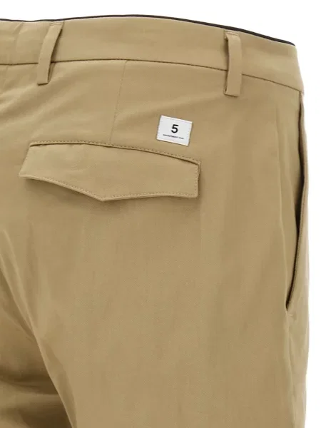 Pantaloni Department 5 plisate maro