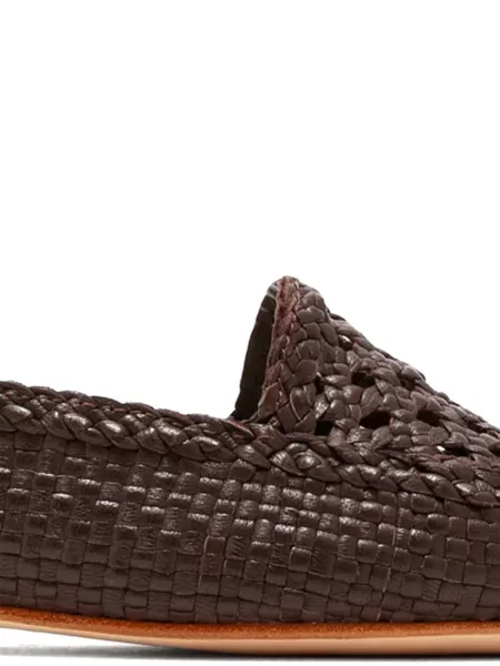 Pantofi loafer Dragon Diffusion din piele maro
