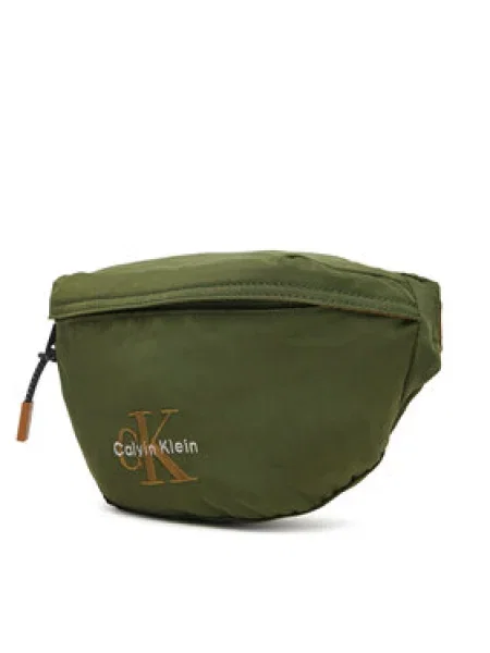 Calvin Klein Övtáska Bold Waistbag Khaki zöld