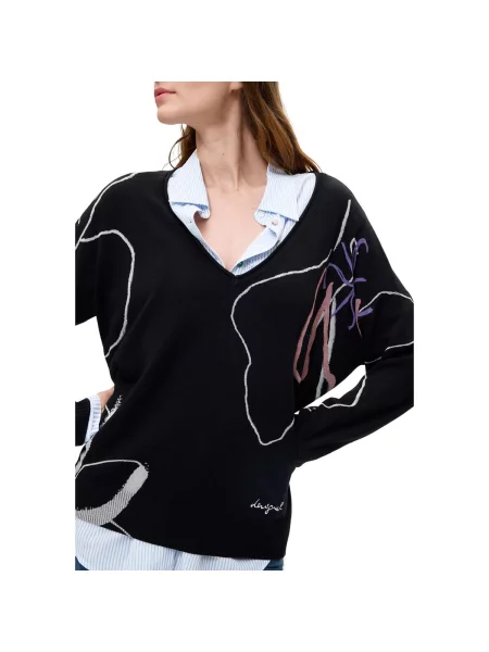 Pulover Desigual negru