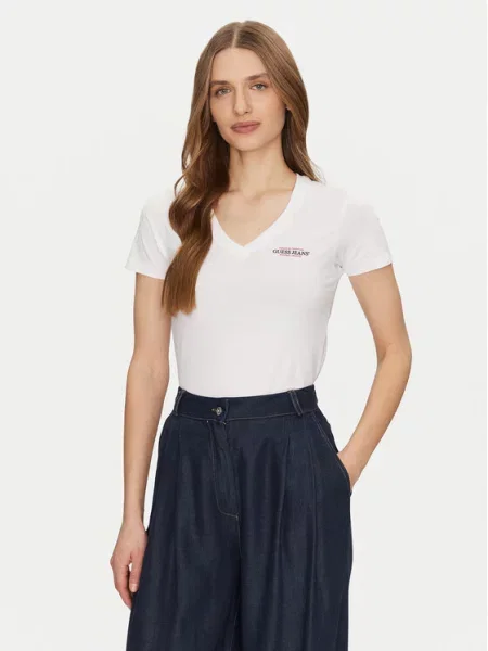 Guess Jeans t-shirt biały
