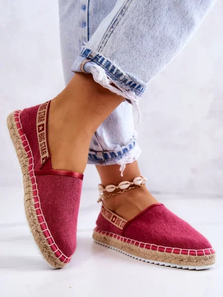 Espadrile Big Star Shoes maro