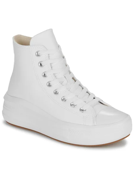 Pantofi Converse din piele alb