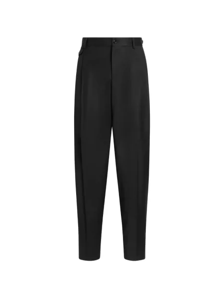 Cu centură pantaloni Dolce & Gabbana negru