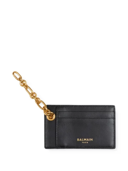 Jacquard pénztárca Balmain fekete