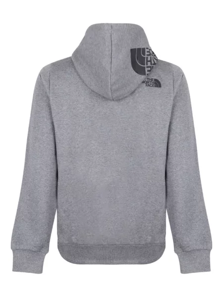 Hanorac cu glugă The North Face cu imagine gri