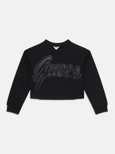 GUESS Tricou gri metalic argintiu negru