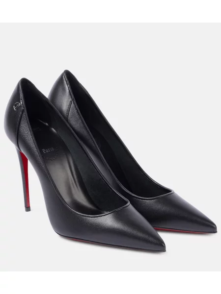 Usnjene salonarji Christian Louboutin črna