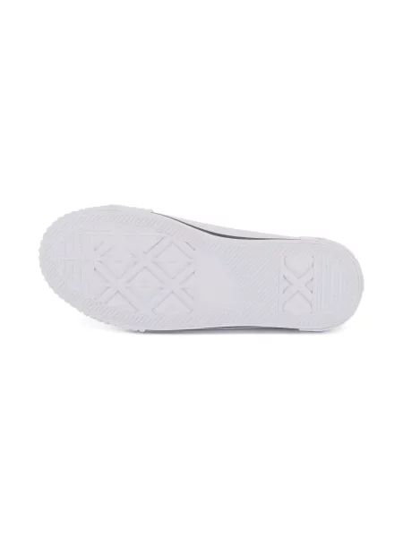 Sneakersy dziecięce Karl Lagerfeld białe