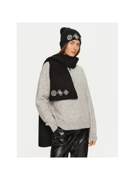 Шапка Guess чорна