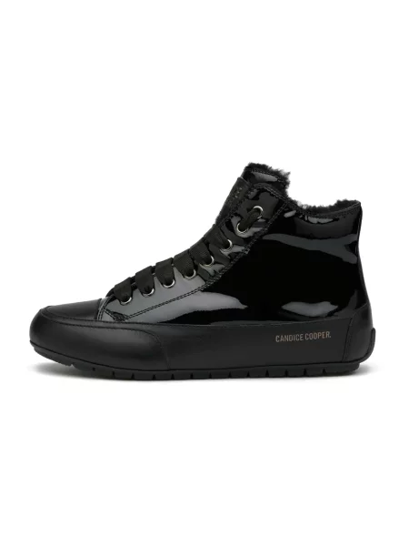 Sneakersy Candice Cooper sznurowane zamszowe czarne