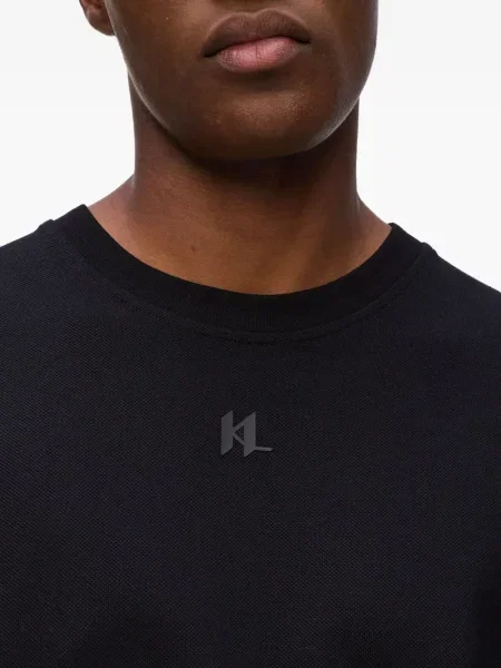 Tricou Karl Lagerfeld cu imagine negru