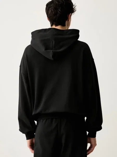 Adidas bluza z kapturem czarna