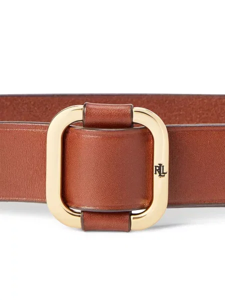Curea Lauren Ralph Lauren din piele maro