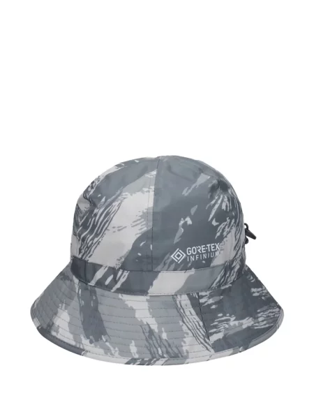 Pălărie Moncler cu imagine cu model camuflaj gri
