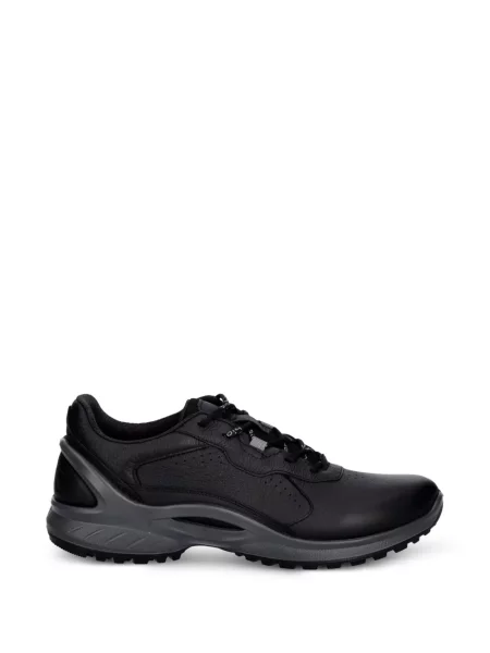 Sneakerși Ecco cu șireturi din dantelă negru