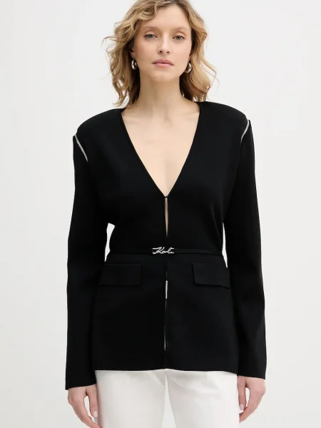 Karl Lagerfeld cardigan negru