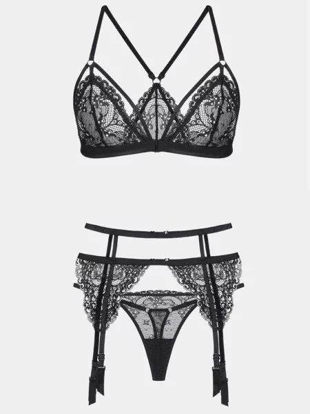 Чулки Kleo черные